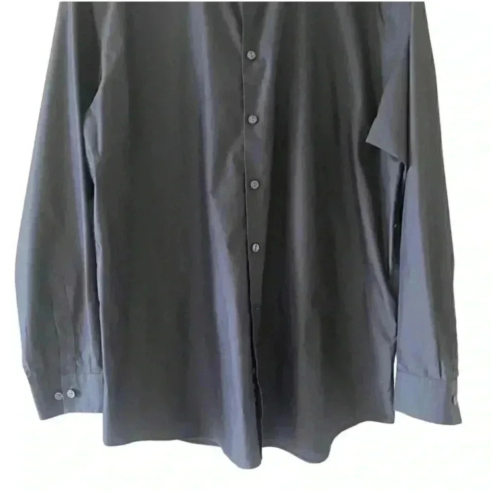 Kenneth Cole Stretch Solid Button-Down Long Sleev… - image 5